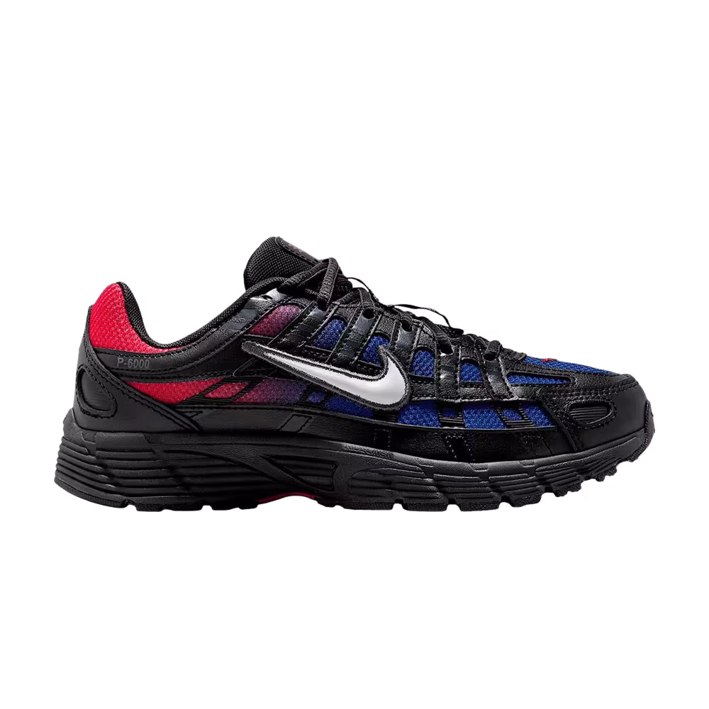Nike P-6000 GS Black Bright Crimson