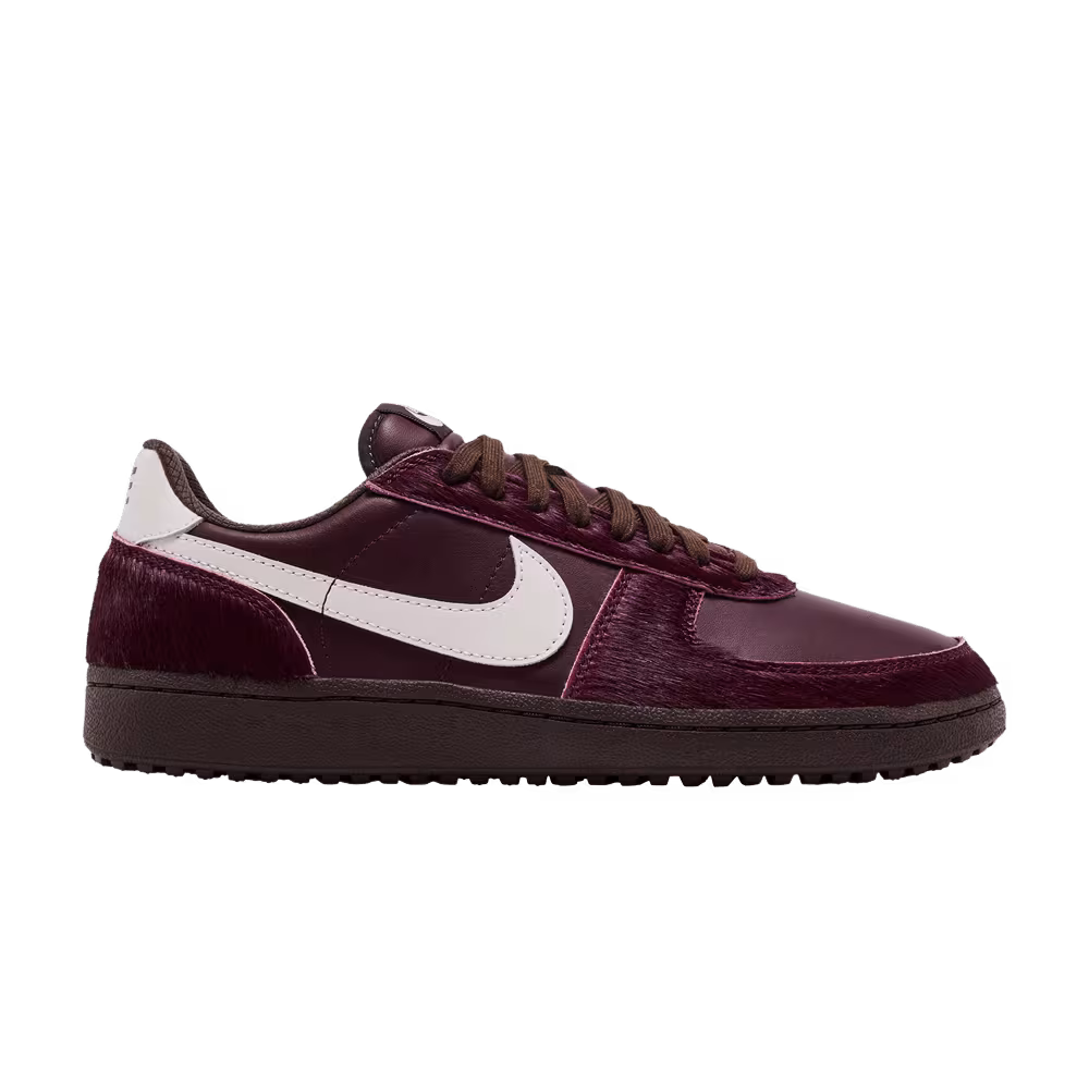 Nike Women's Field General 82 Burgundy Crush Pony Hair