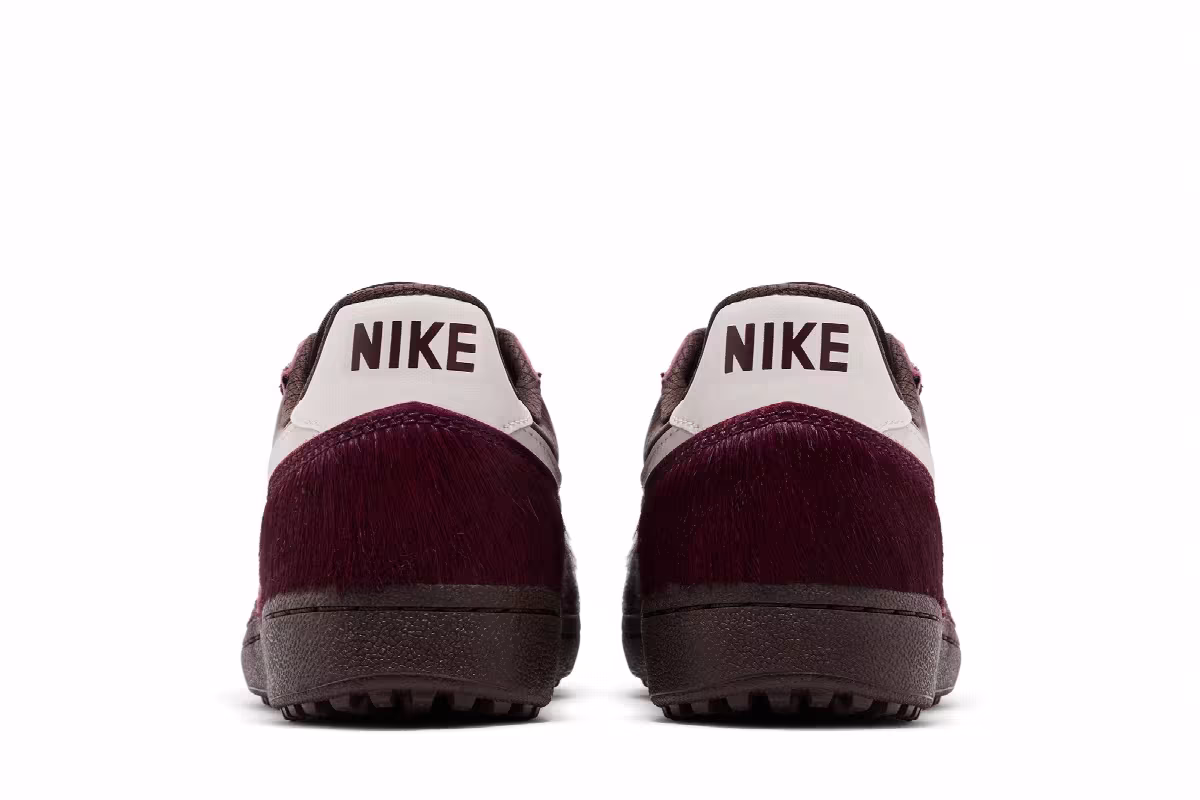 Nike Women's Field General 82 Burgundy Crush Pony Hair, view 7