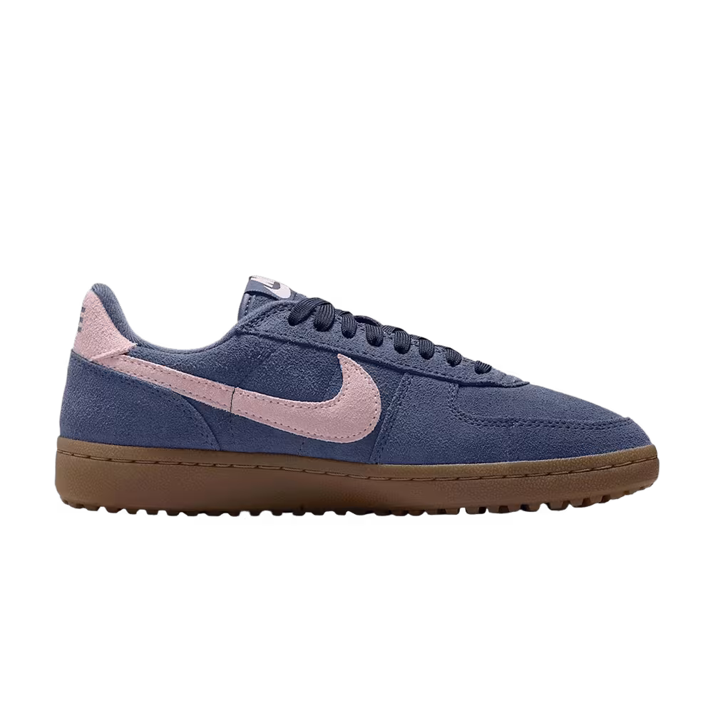 Nike Women's Field General Suede Thunder Blue Pink Foam
