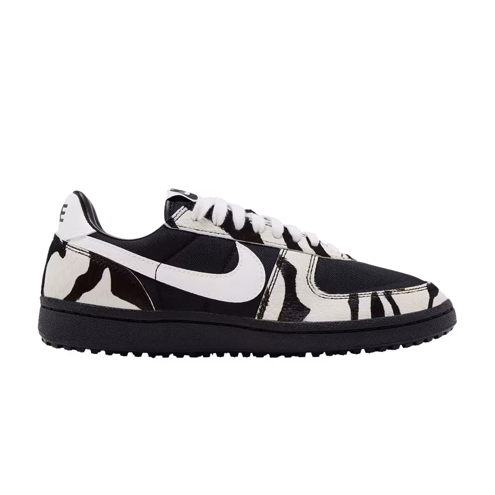 Nike Women's Field General Black Sail Zebra Print