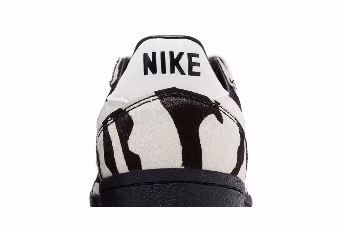 Nike Women's Field General Black Sail Zebra Print, view 8