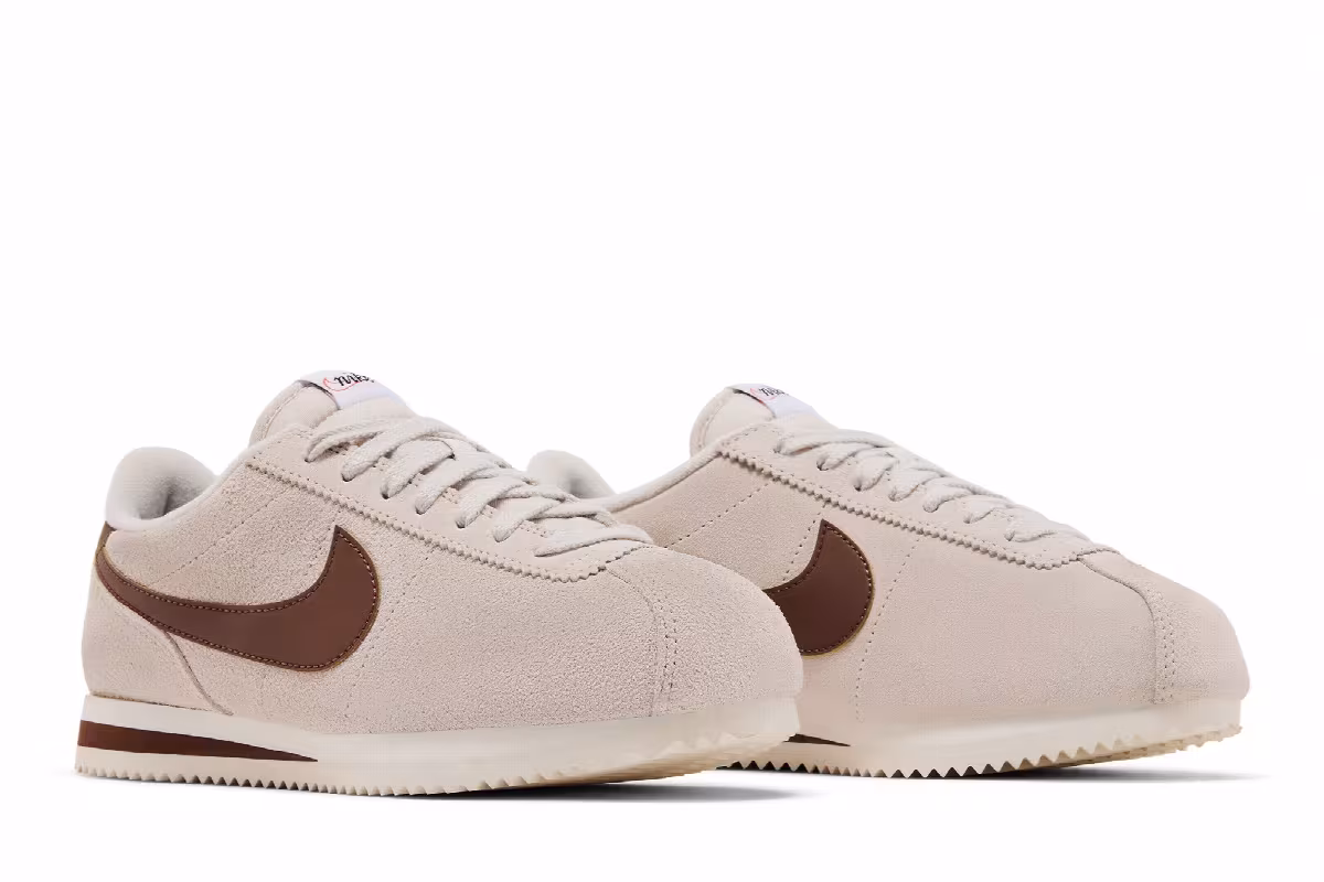 Nike Women's Cortez Light Orewood Brown Fauna Brown, view 9