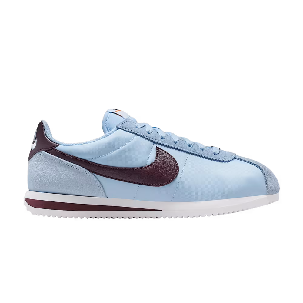 Nike Women's Cortez Celestine Blue/White/Burgundy Crush