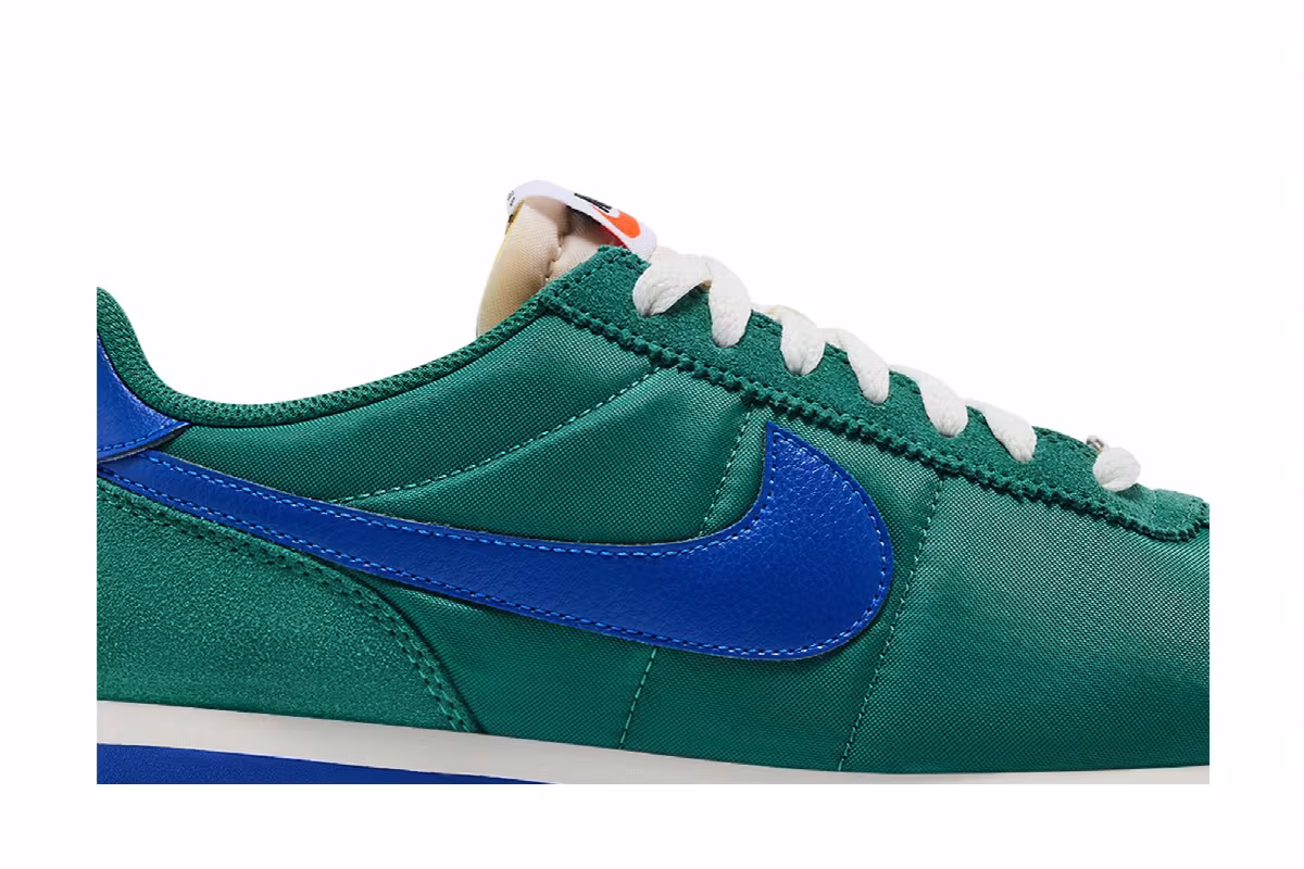 Nike Women's Cortez Evergreen Aura Hyper Royal, view 3