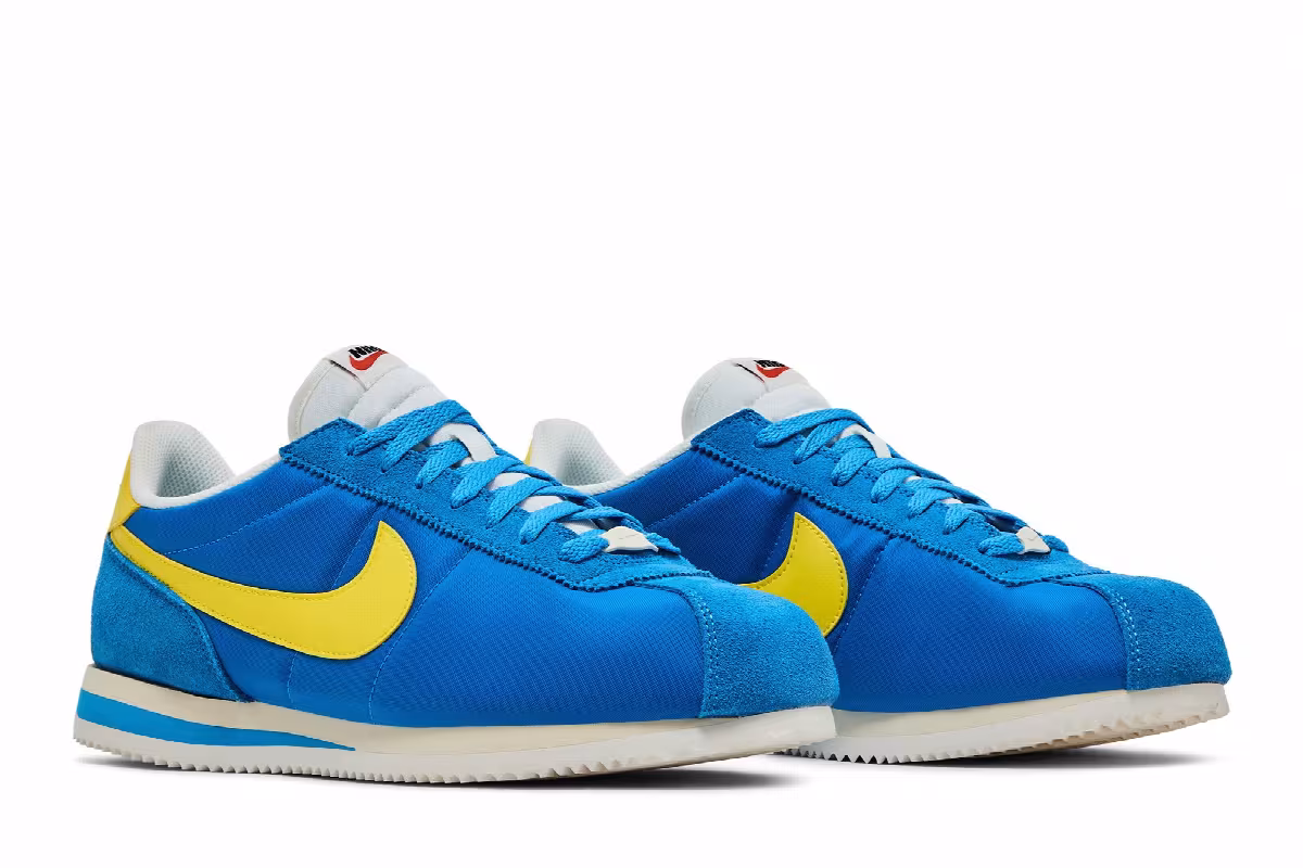 Nike Cortez TXT Light Photo Blue Lightning, view 9