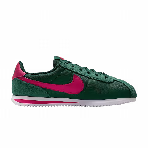 Nike Cortez Textile GS 'Gorge Green Wild Cherry'
