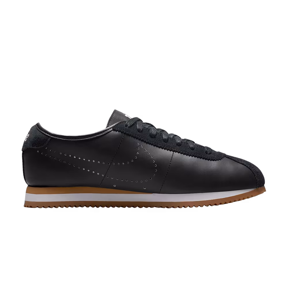 Nike Women's Cortez Leather Black Gum Light Brown