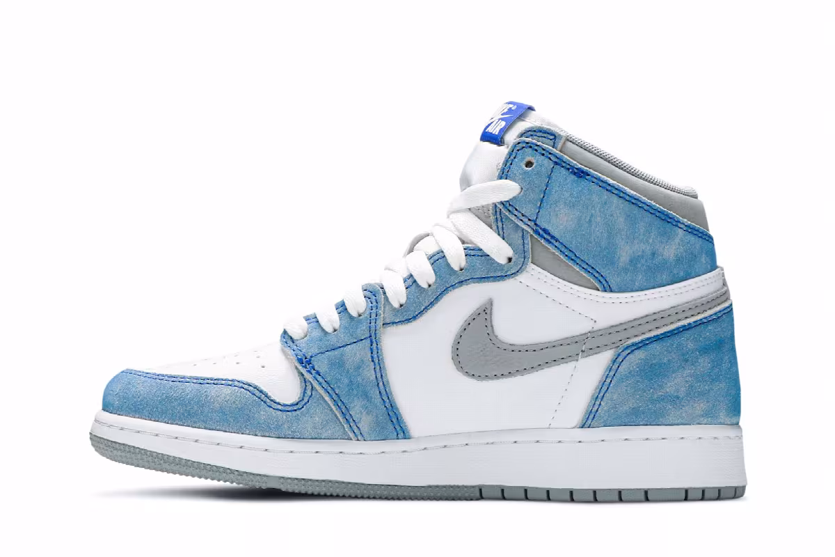 Air Jordan 1 High OG GS Hyper Royal, view 4