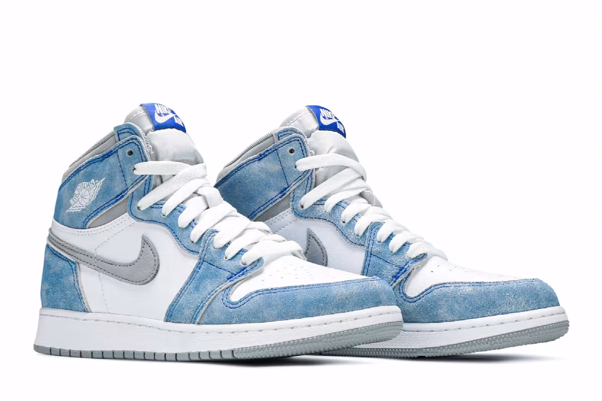 Air Jordan 1 High OG GS Hyper Royal, view 9