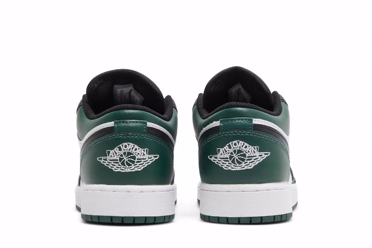 Air Jordan 1 Low GS Green Toe, view 7