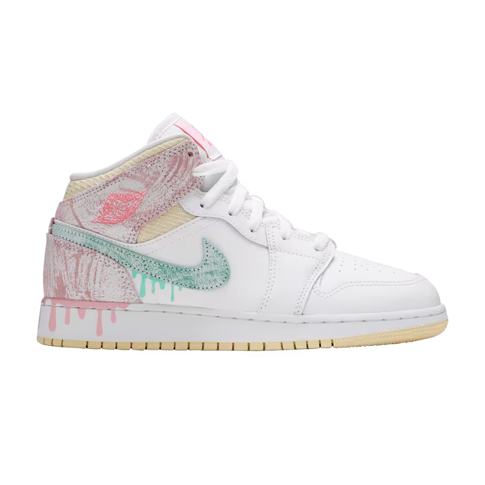 Air Jordan 1 Mid SE GS Ice Cream