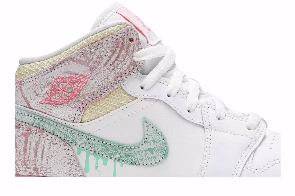 Air Jordan 1 Mid SE GS Ice Cream, view 3
