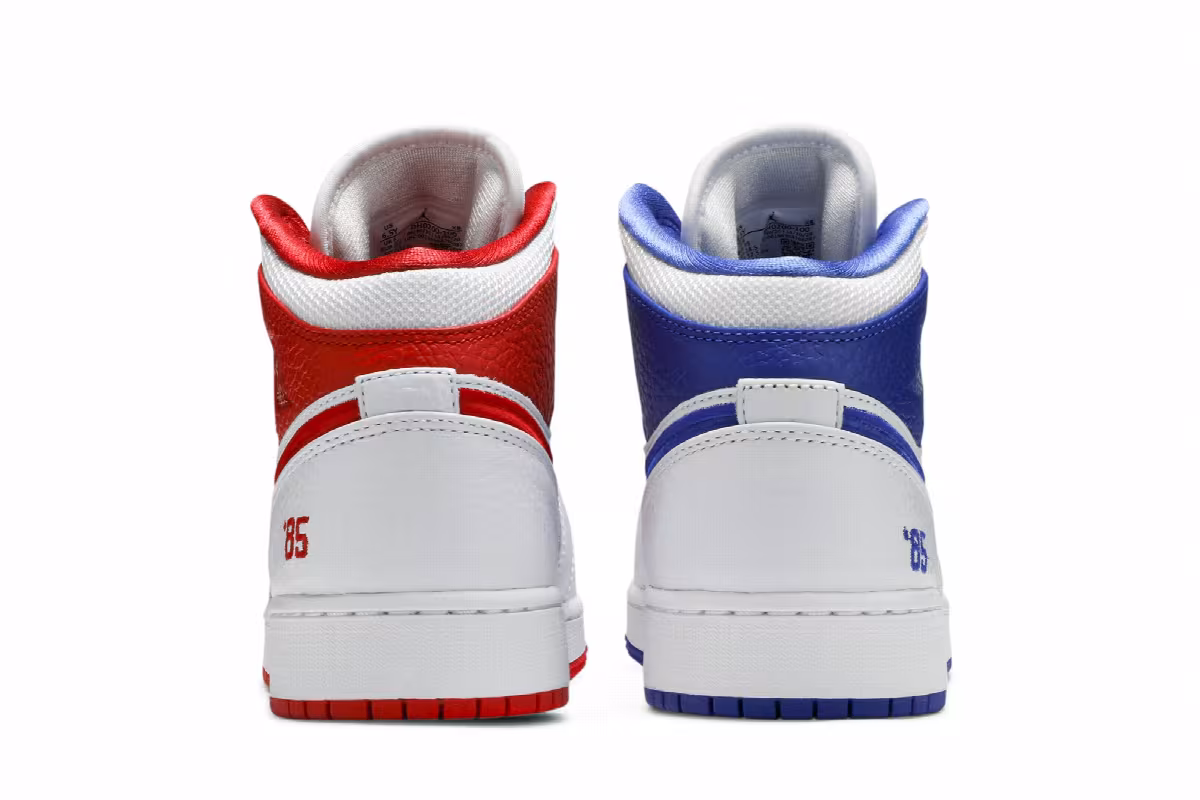 Air Jordan 1 Mid GS 85, view 7