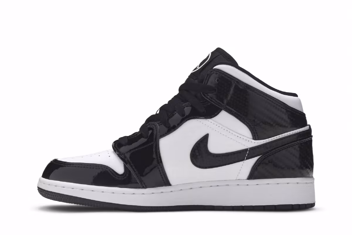 Air Jordan 1 Mid SE GS All Star 2021, view 4
