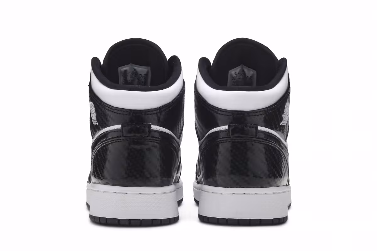 Air Jordan 1 Mid SE GS All Star 2021, view 7