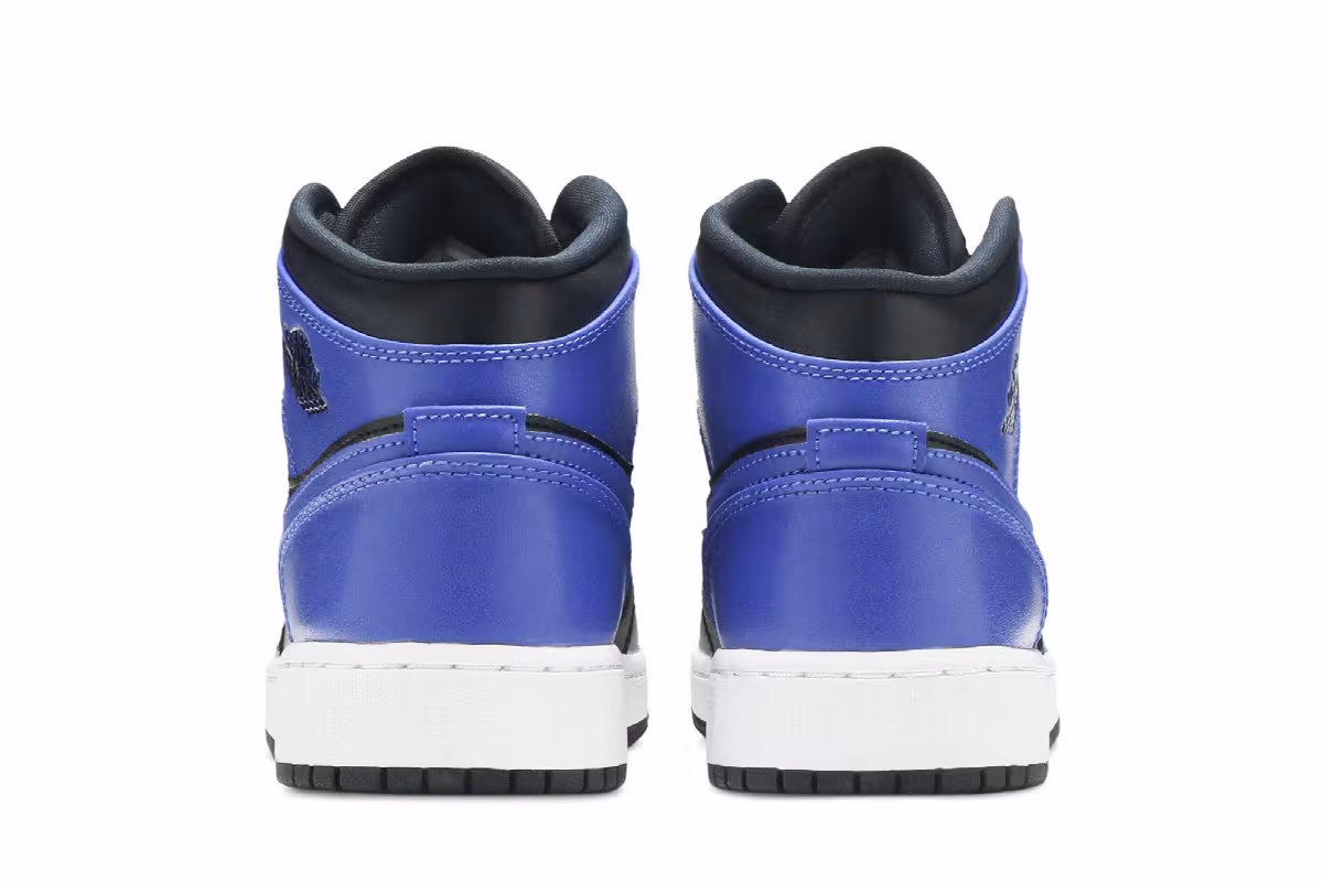 Air Jordan 1 Mid GS Hyper Royal, view 7