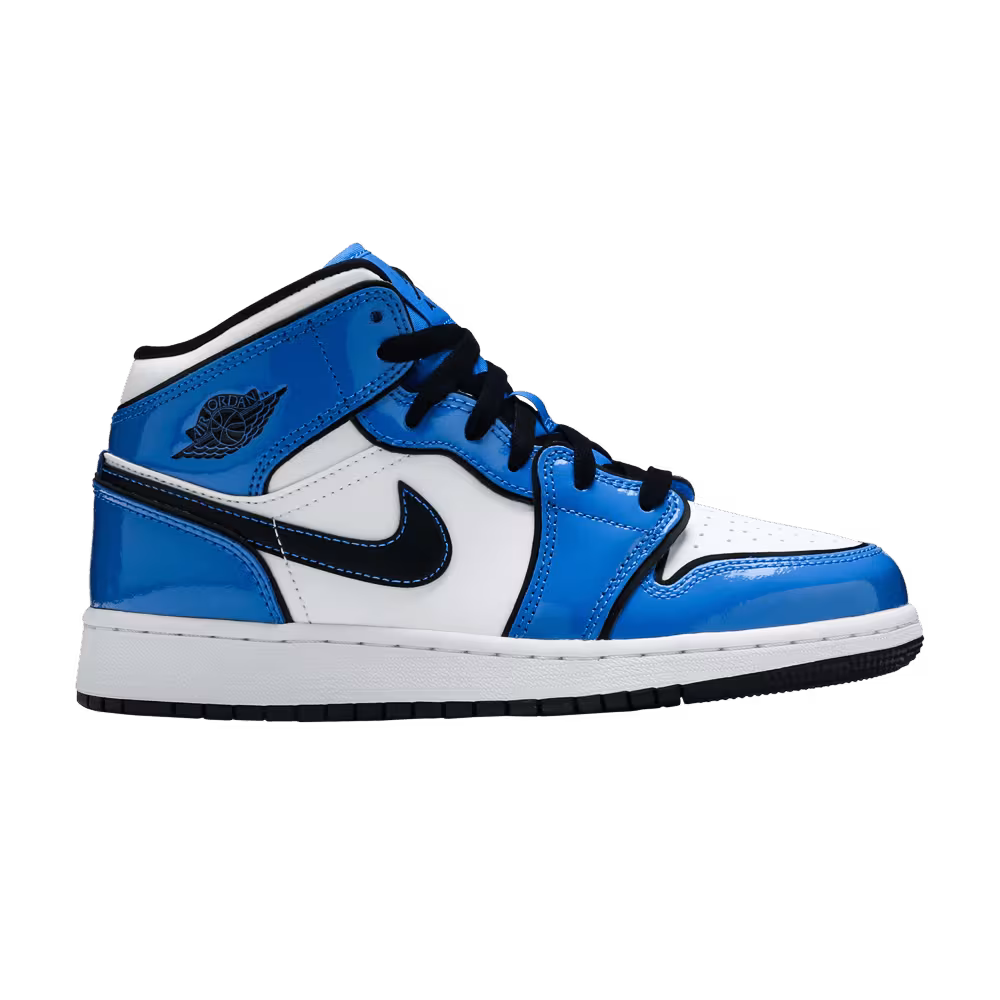 Air Jordan 1 Mid SE GS Signal Blue
