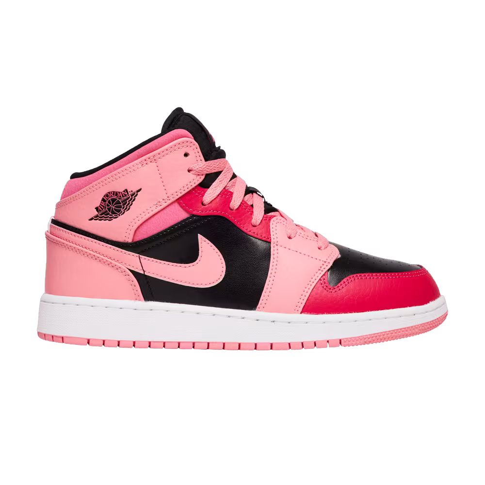 Air Jordan 1 Mid GS Coral Chalk