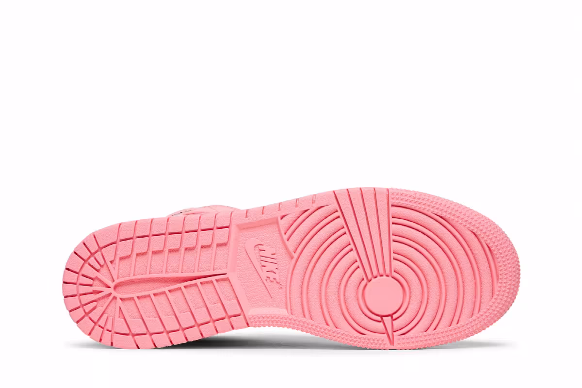 Air Jordan 1 Mid GS Coral Chalk, view 5