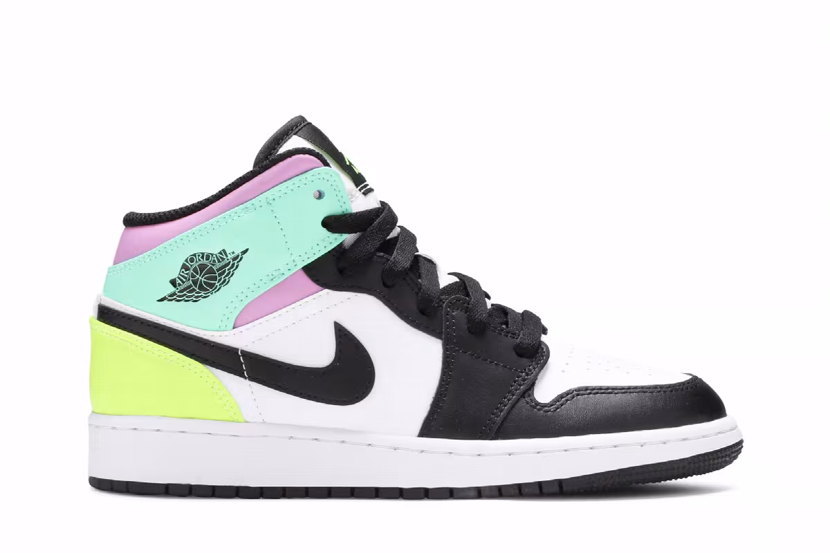 Air Jordan 1 Mid GS Pastel, view 2