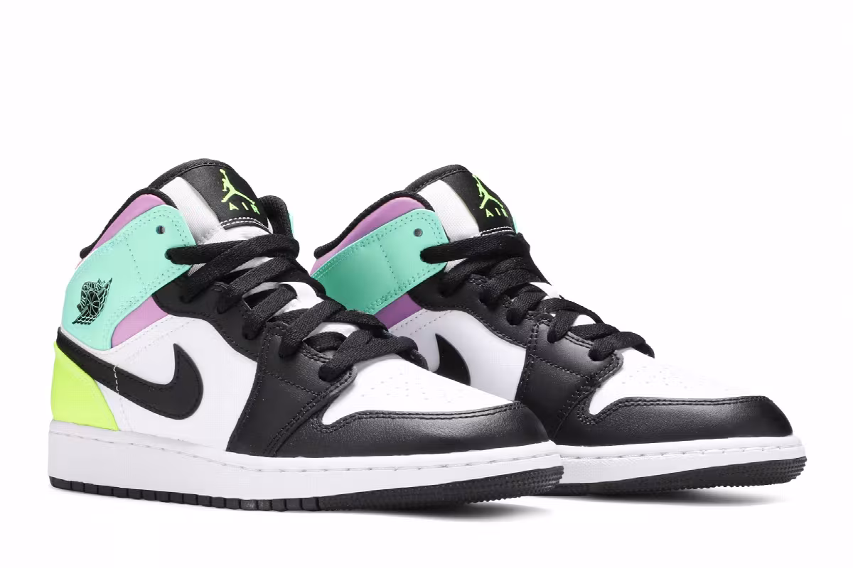 Air Jordan 1 Mid GS Pastel, view 9