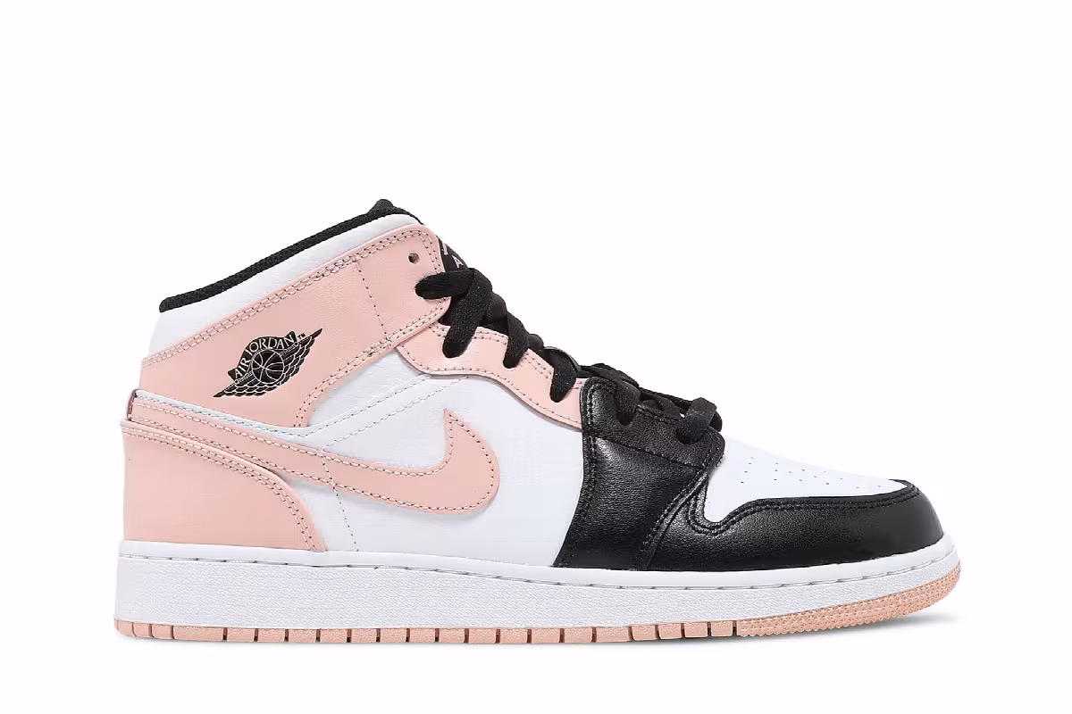 Air Jordan 1 Mid GS Crimson Tint, view 2