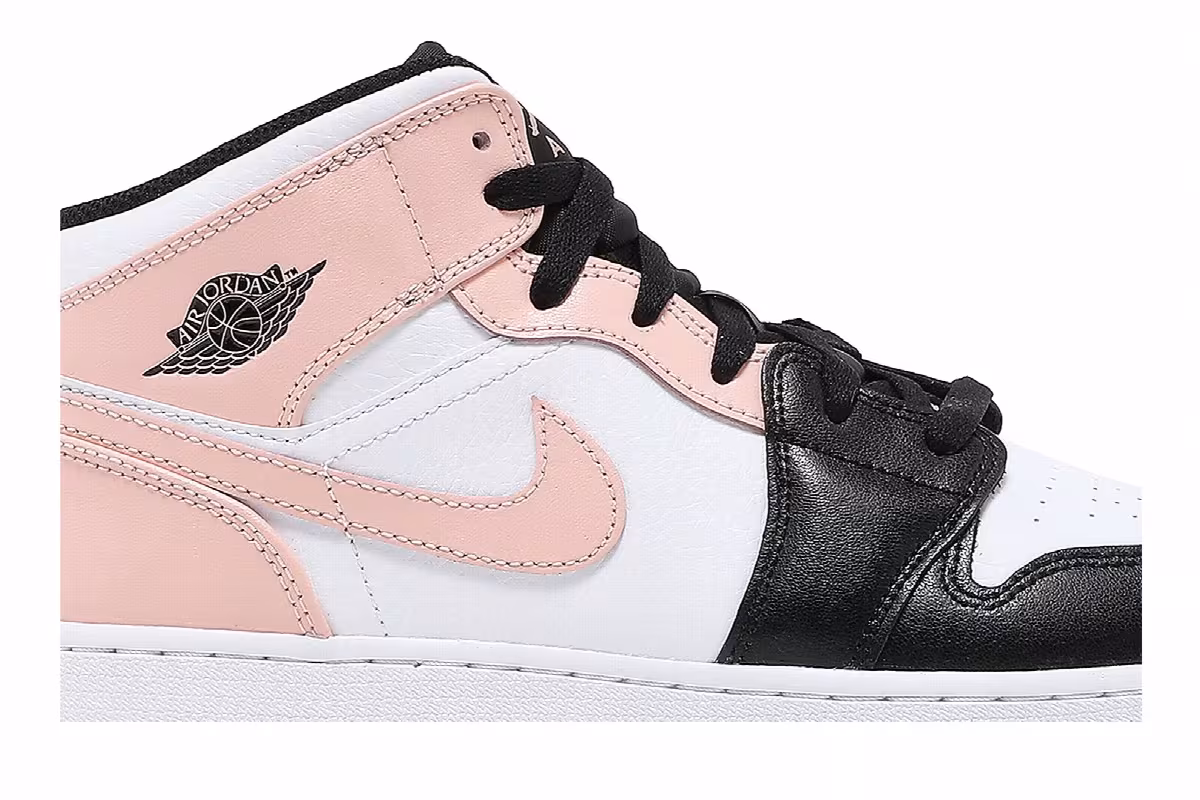 Air Jordan 1 Mid GS Crimson Tint, view 3