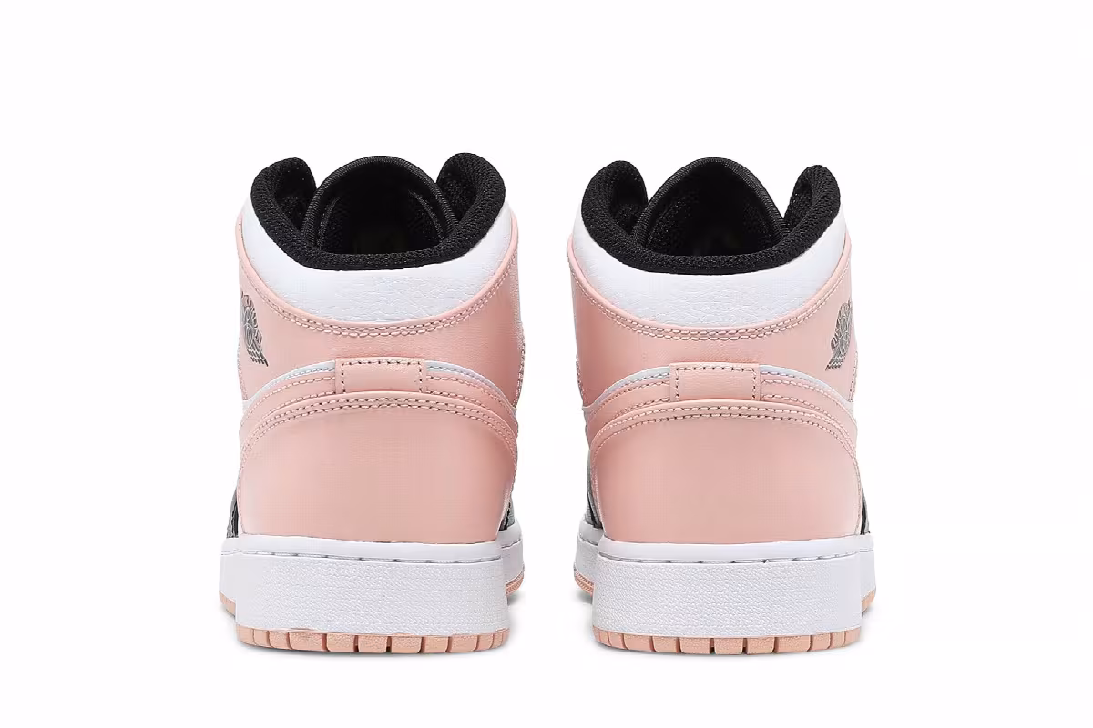 Air Jordan 1 Mid GS Crimson Tint, view 7