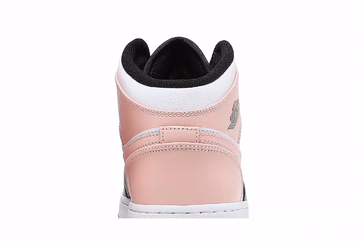 Air Jordan 1 Mid GS Crimson Tint, view 8