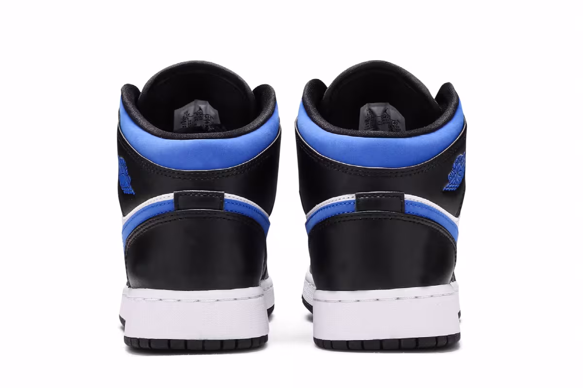 Air Jordan 1 Mid GS Racer Blue, view 7