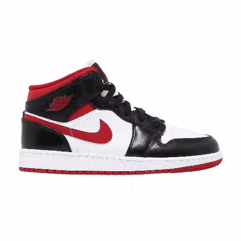 Air Jordan 1 Mid GS 'Black Gym Red'