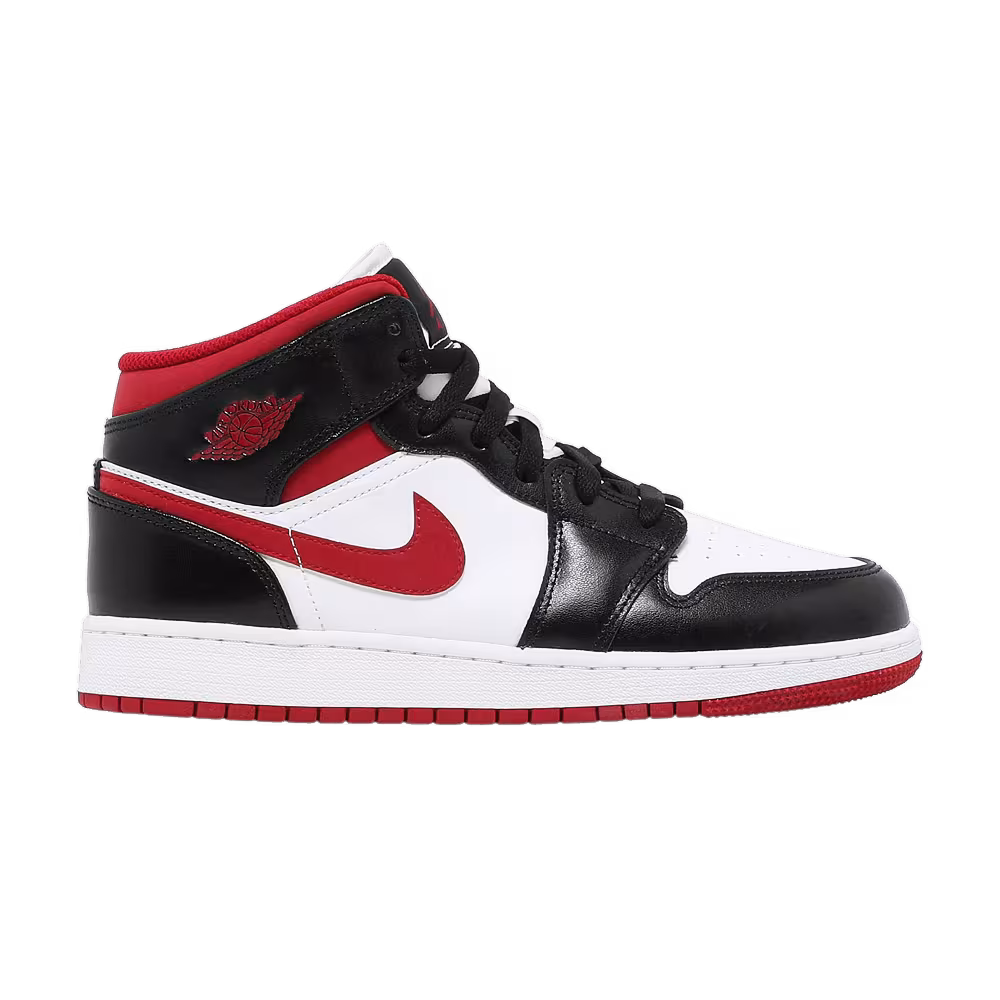 Air Jordan 1 Mid GS Metallic Red