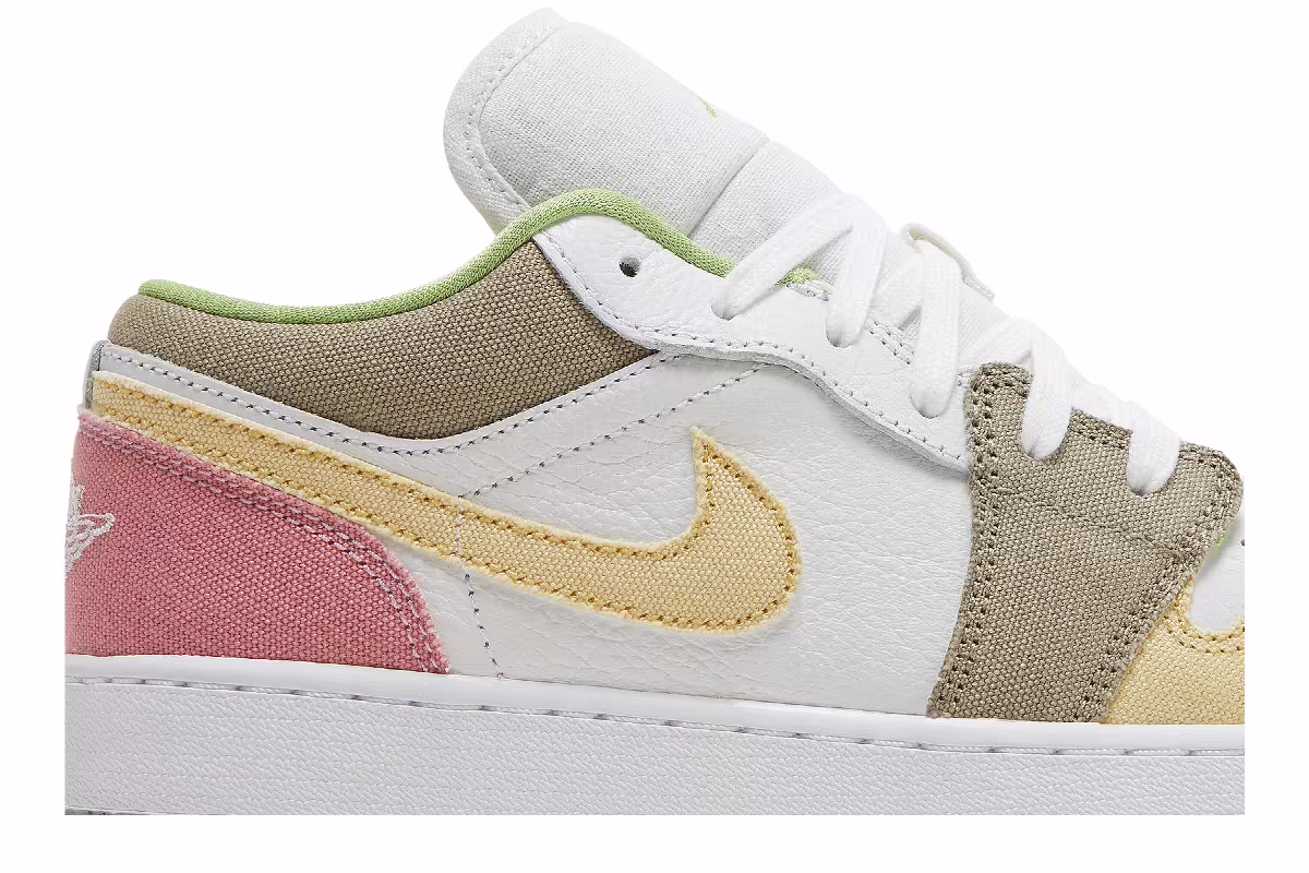 Air Jordan 1 Low SE GS Pastel Grind, view 3