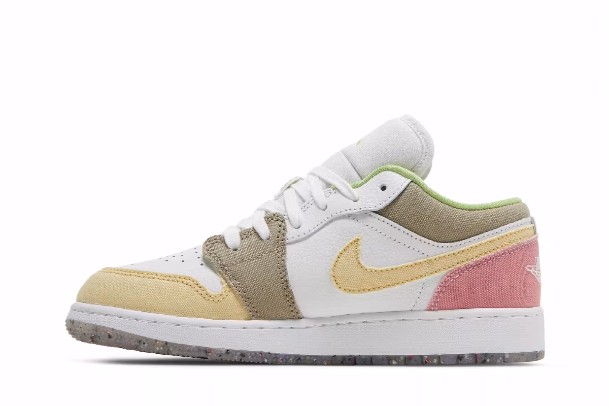 Air Jordan 1 Low SE GS Pastel Grind, view 4