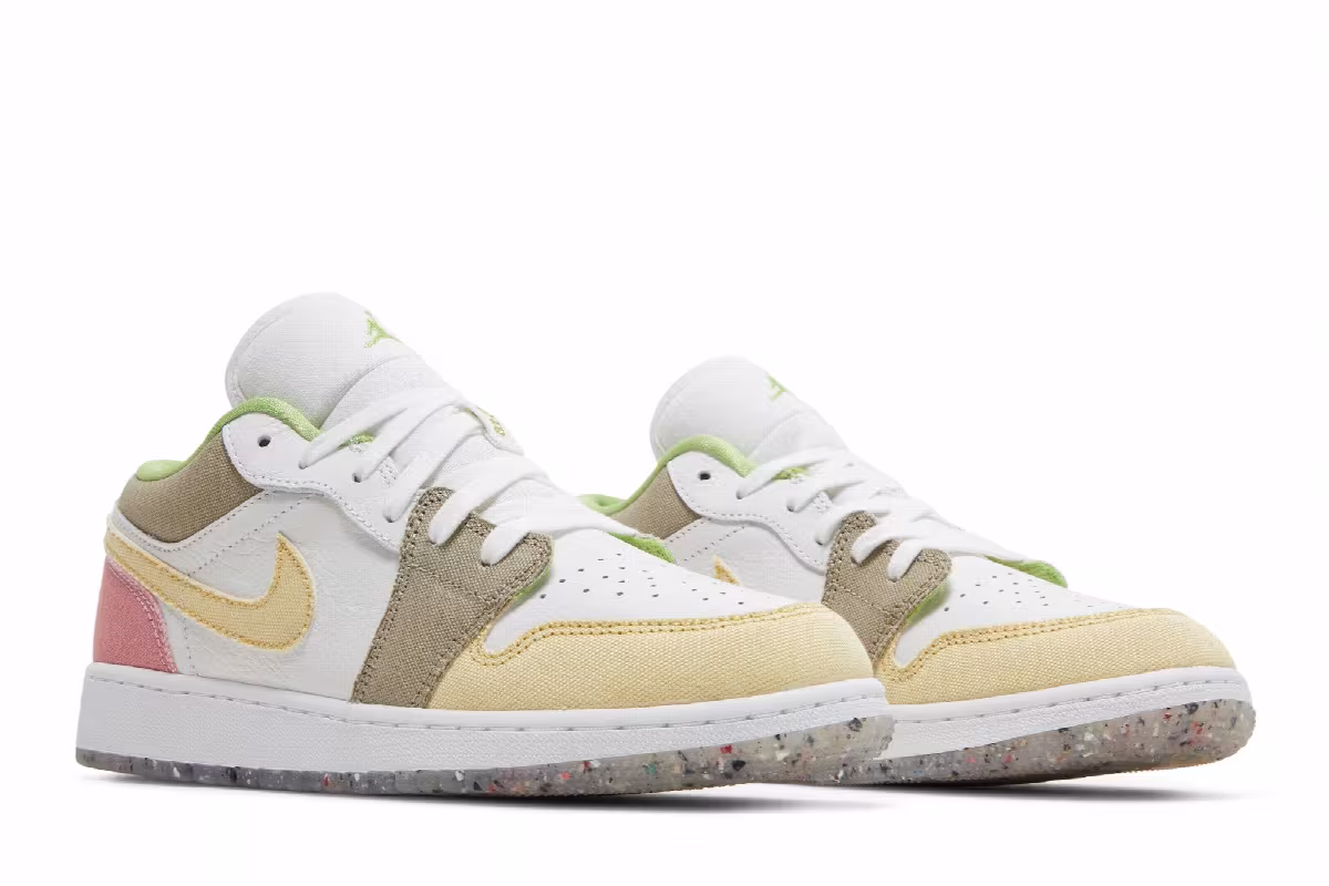 Air Jordan 1 Low SE GS Pastel Grind, view 9