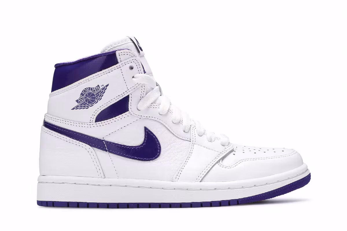 Air Jordan 1 High OG PS Court Purple, view 2