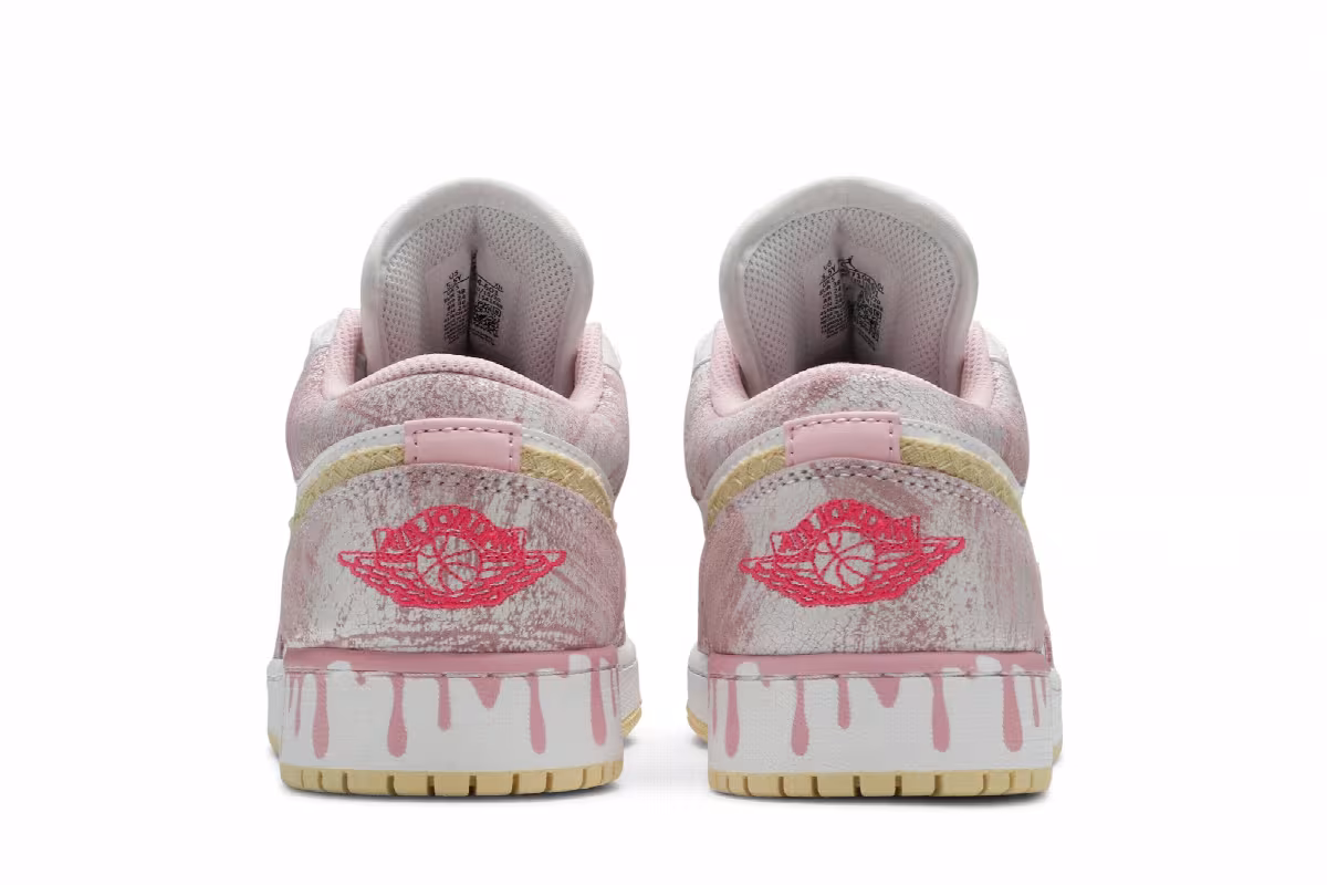 Air Jordan 1 Low GS Strawberry Ice Cream, view 7