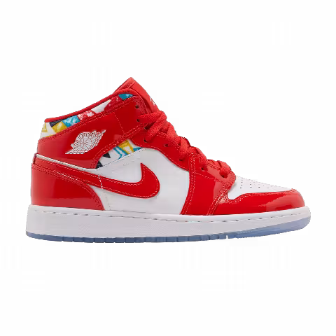 Air Jordan 1 Mid SE GS 'Barcelona Sweater'