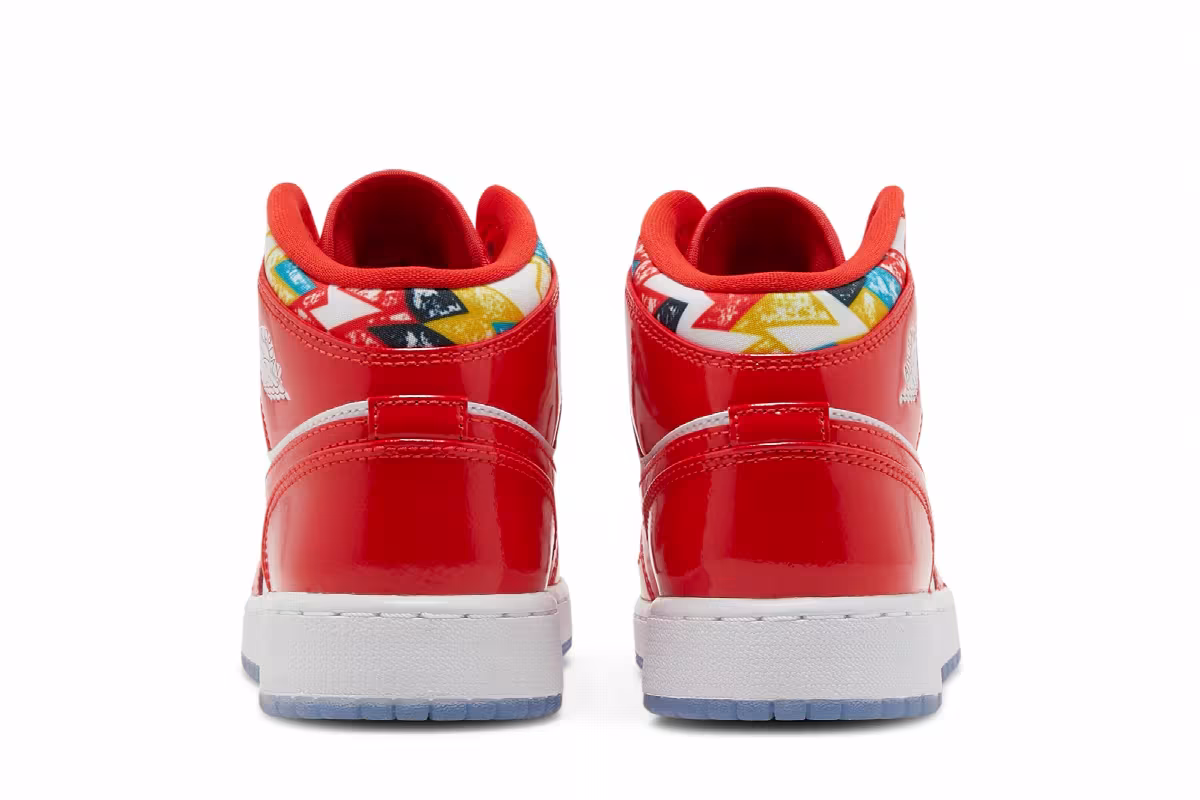 Air Jordan 1 Mid SE GS Barcelona Sweater, view 7