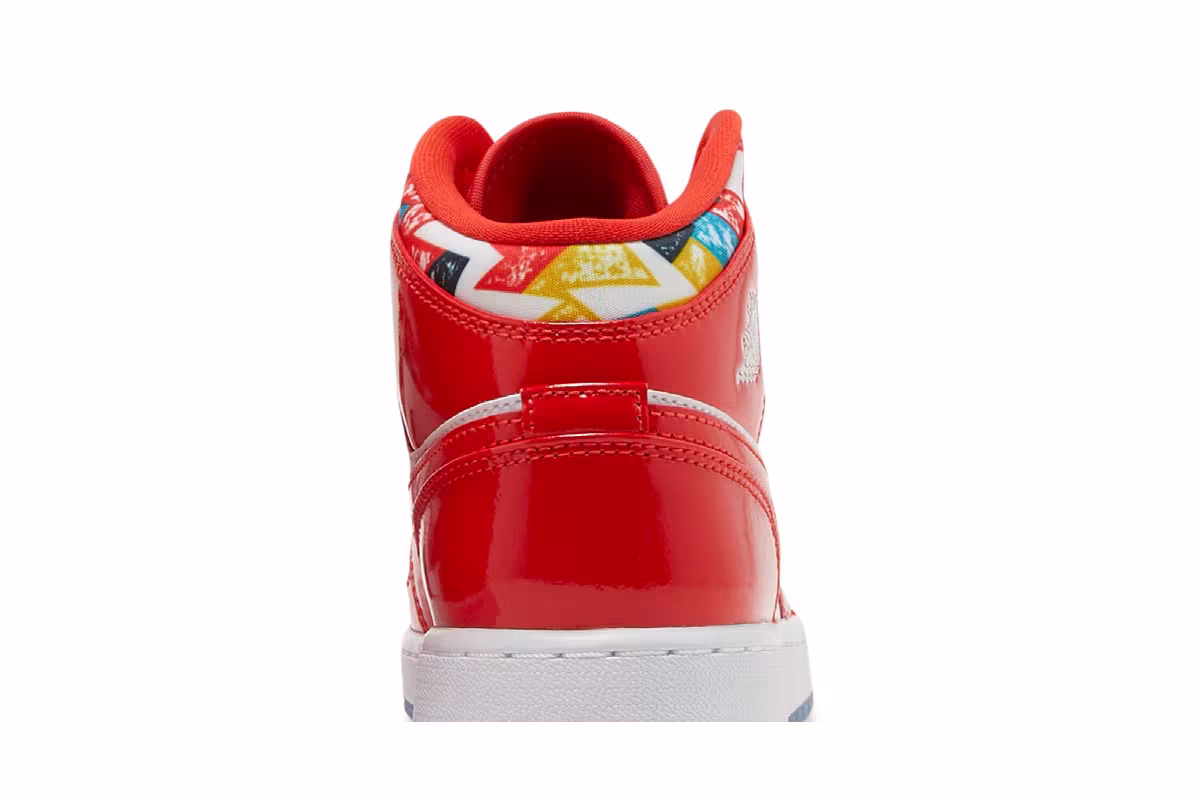 Air Jordan 1 Mid SE GS Barcelona Sweater, view 8
