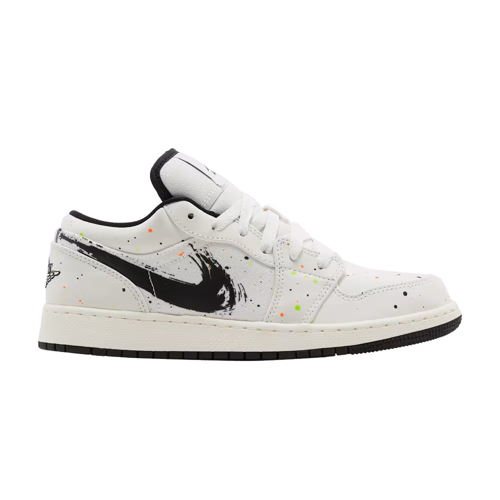 Air Jordan 1 Low SE GS Paint Splatter