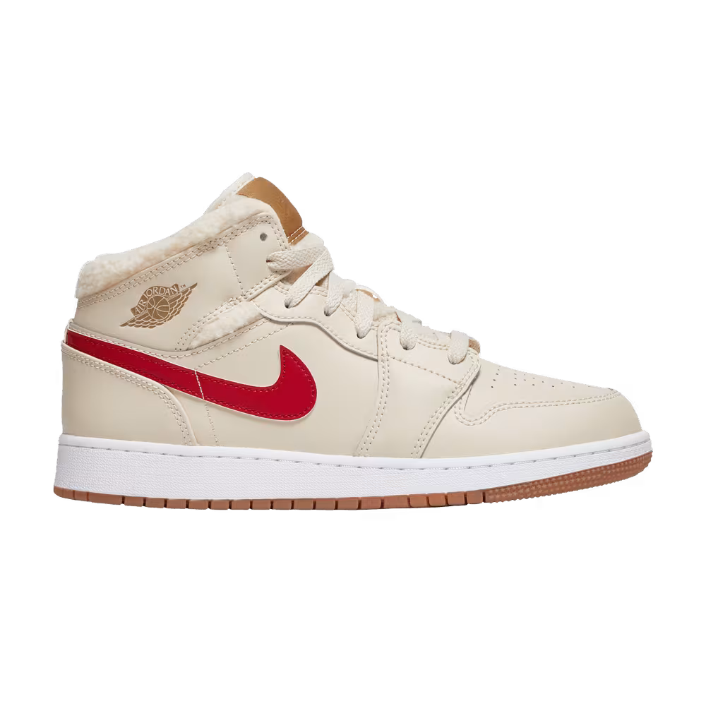 Air Jordan 1 Mid Utility GS Fleece