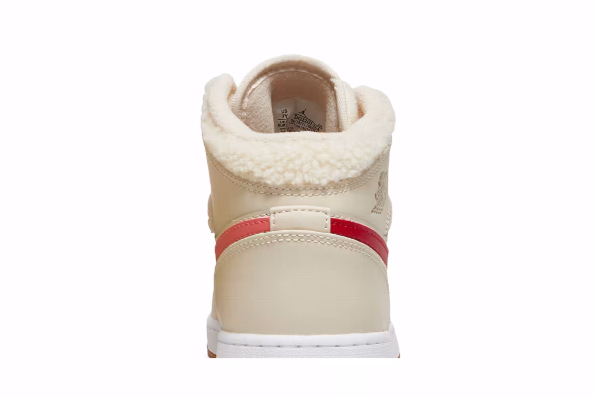Air Jordan 1 Mid Utility GS Fleece, view 8