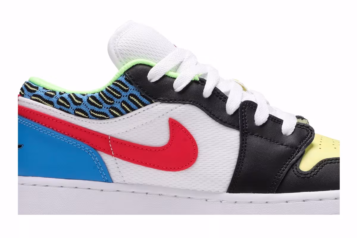 Air Jordan 1 Low GS Funky Patterns, view 3