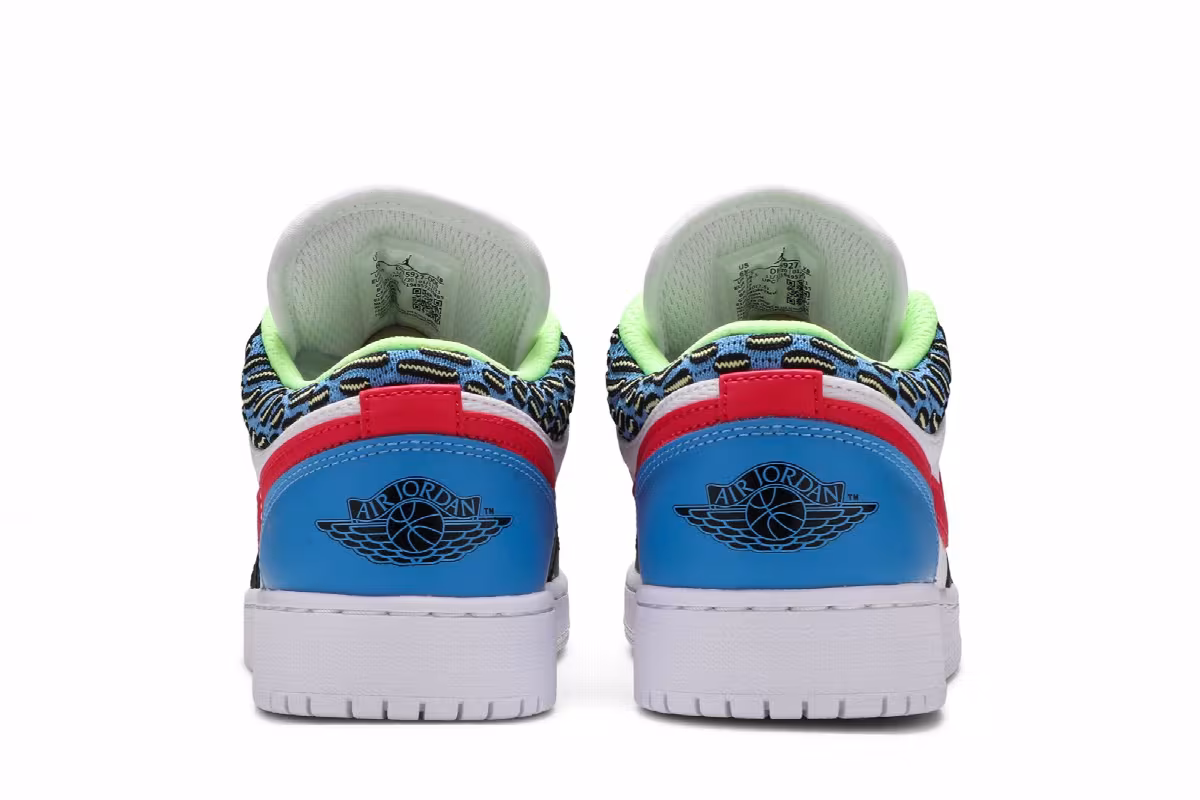 Air Jordan 1 Low GS Funky Patterns, view 7