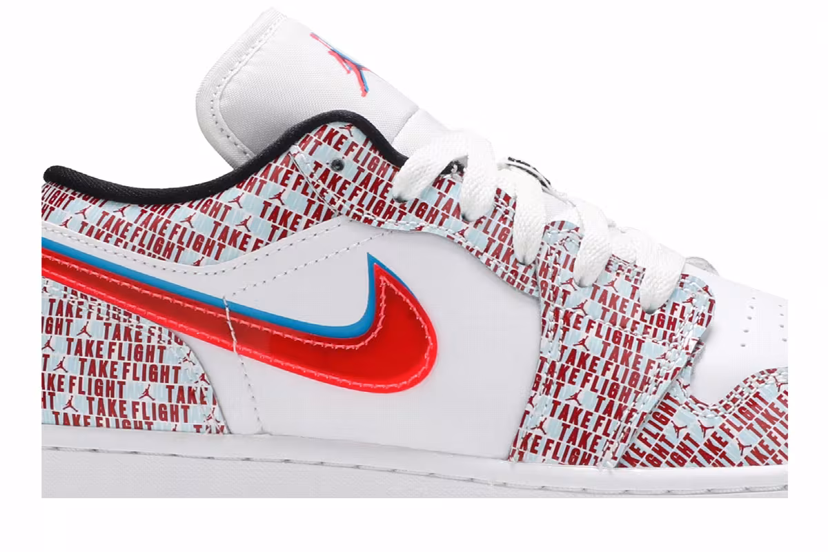 Air Jordan 1 Low SE GS Take Flight, view 3