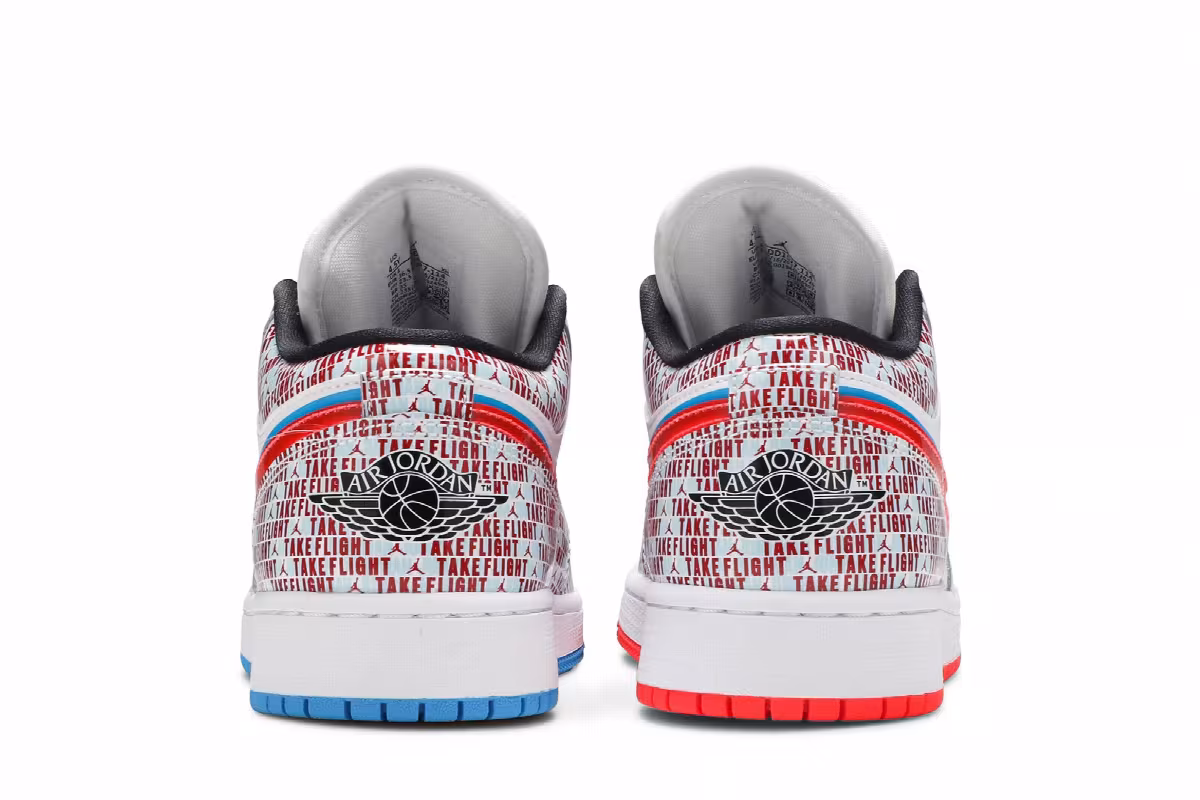 Air Jordan 1 Low SE GS Take Flight, view 7