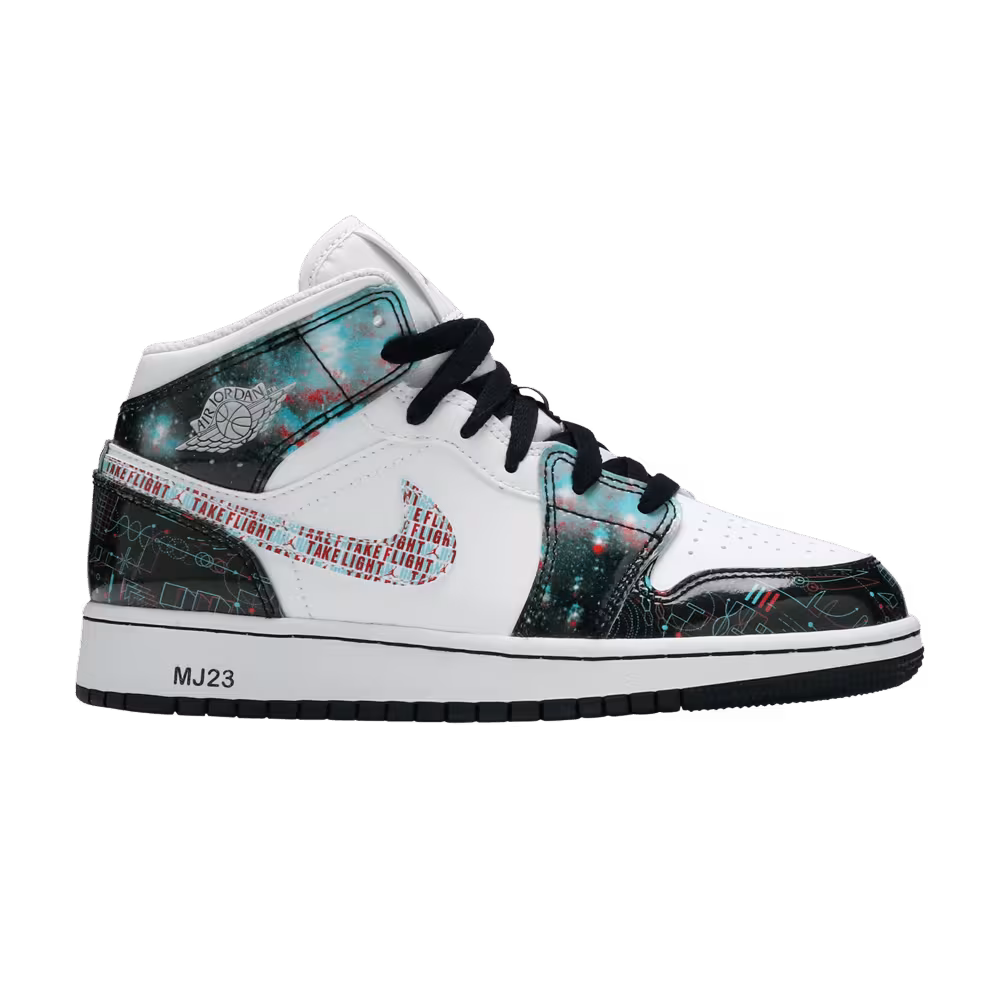 Air Jordan 1 Mid SE GS Take Flight