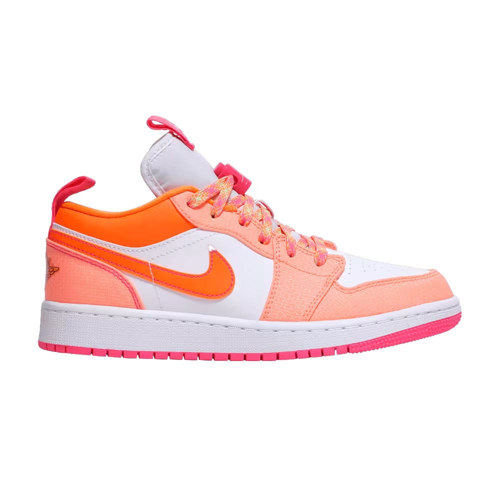 Air Jordan 1 Low Utility GS Crimson Pulse